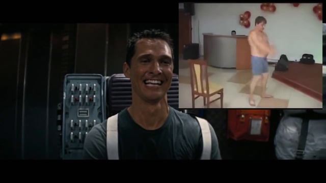 Мэттью Макконахи смотрит свою свадьбу!!! смотреть онлайн