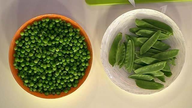 Зеленый горошек. Заменитель мяса. Жить здорово! Фрагмент выпуска от 25.06.2015