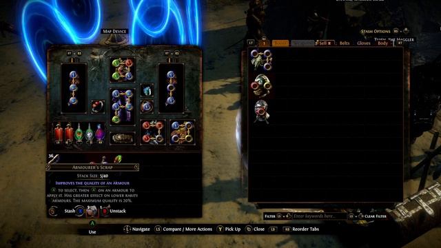 Path of Exile Witch Elementalist - Console User interface смотреть онлайн