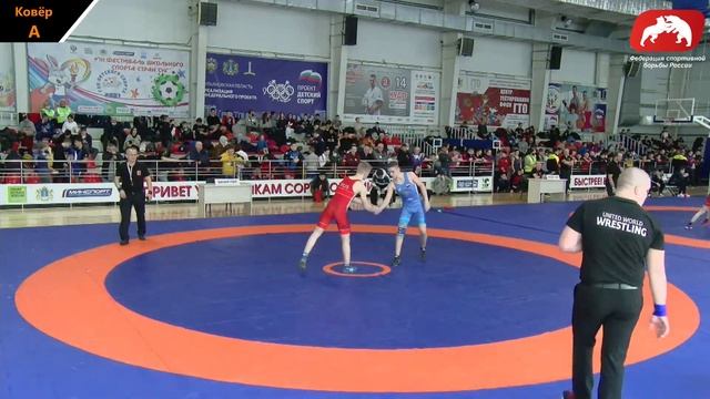Первенство ПФО по Вольной борьбе (Ковёр А) смотреть онлайн