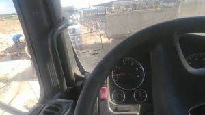 работа на миксере "ЗАСТРЯЛ!!!" До работались, притащили на жёсткой сцепке!