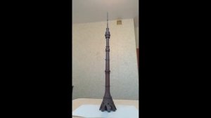 ОСТАНКИНСКАЯ ТЕЛЕБАШНЯ из пластилина