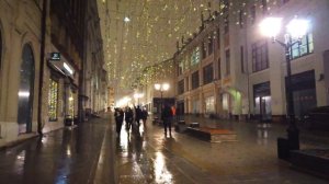 ⁴ᴷ⁶⁰ Walking Moscow: Moscow Center - Kuznetskiy Most Street and Tverskaya Street