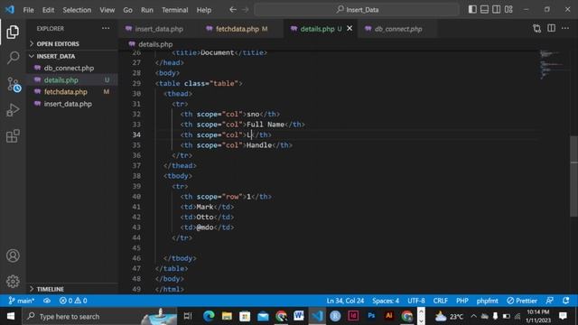 How to Get [ id in Url ] through GET Method in PHP || MySql & PhpMyAdmin || PHP Tutorial