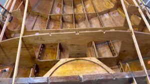 Строительство деревянной лодки КС 400 / production of a wooden boat KS 400