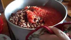 Заправка для борща с фасолью