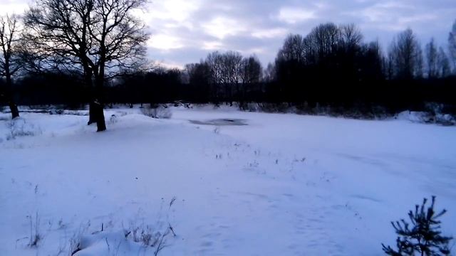 Десна замерзла Зимние Дубки смотреть онлайн