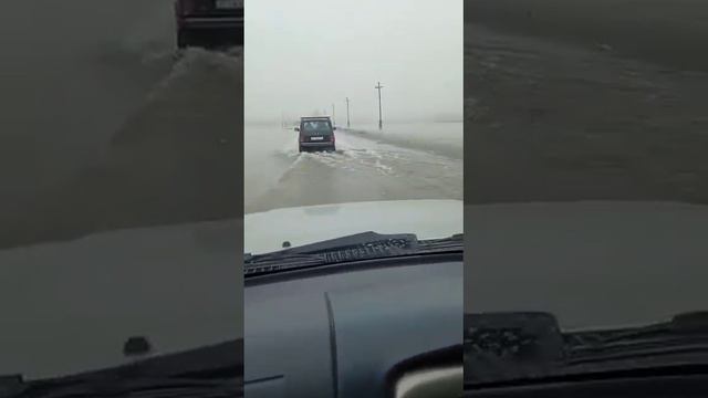 Разлив Дона затопил дорогу под Волгоградом смотреть онлайн