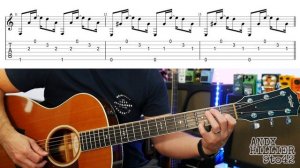 How to play Radiohead Paranoid Android Guitar Tutorial Lesson