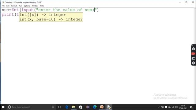 Python Input() Function  In Hindi | Python | Python tutorial | Python for beginners in hindi | inpu