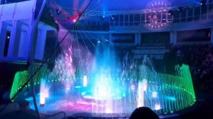 Шоу гигантских фонтанов. Белгосцирк. fountains show.