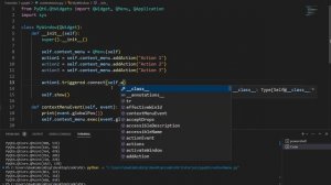 PyQt6 Context Menu Popup on Right Mouse Click