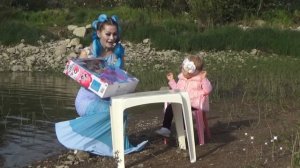 Виолетта и Русалка. My Little Pony Movie Мерцание Пони подводная Пинки Пай/Violetta and the Mermai