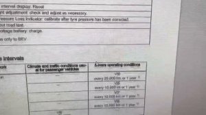 Volkswagen ID4, обслуживание, сервисный интервал.