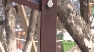 Монтаж навеса из поликарбоната