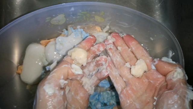 РАЗМОКШИЕ ОБМЫЛКИ/МНОГО РАЗМОКШЕГО МЫЛА ?
