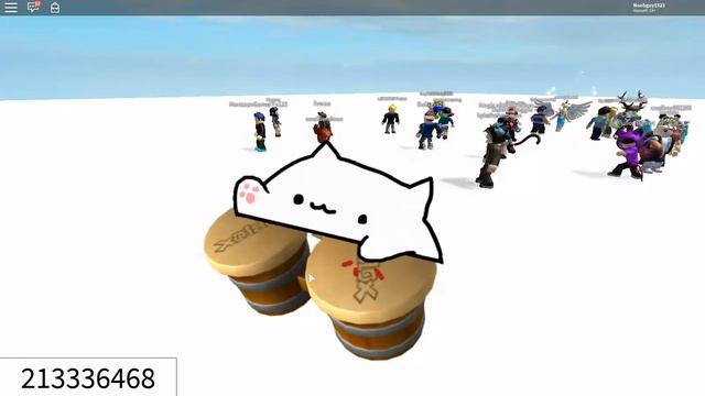 Bongo Cat - Death Note OP1 [ROBLOX] смотреть онлайн