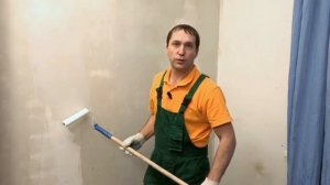 Клеим обои на гипсокартон