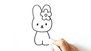 Зайчик за 3 минуты. Как быстро и просто нарисовать милого зайку Hello Kitty 0+