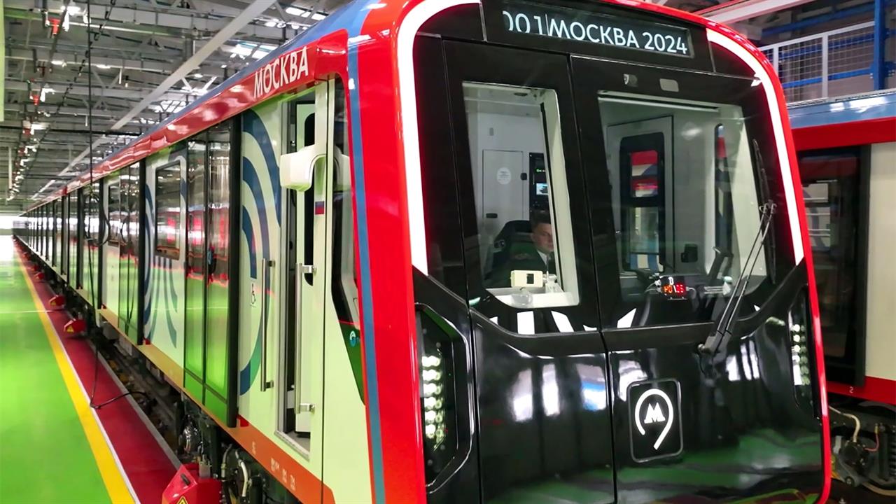 Подвижной состав столичного метро пополнился поездами нового поколения "Москва-2024"