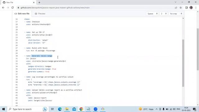 How to Generate Jacoco Report for Maven Project using GitHub Actions | Jacoco Java Maven Plugin смотреть онлайн