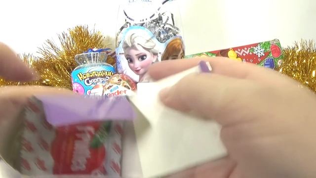 Новогодний микс сюрпризов с игрушками! Праздничная распаковка.