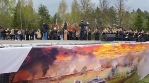 Стражи порядка со всей Беларуси отдали дань уважения стоявшим насмерть защитникам