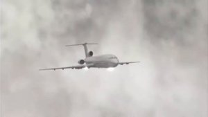 Polish airforce flight 101 crash animation