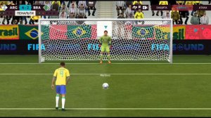 АРГЕНТИНА - БРАЗИЛИЯ 1/2 Финала СЕРИЯ ПЕНАЛЬТИ