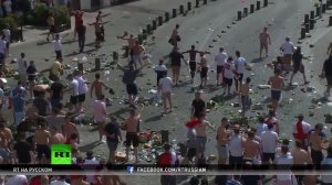 УЕФА 2016 Фанаты устроили потасовки в Марселе перед матчем Россия – Англия