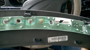 Как снять верхнюю панель приборов Крайслер Вояджер,Таун Кантри,Додж Караван.