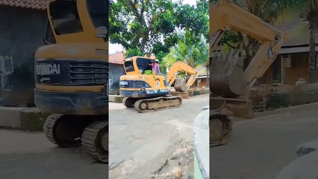 mini excavator hyundai mantap