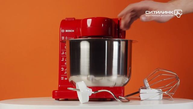 Обзор кухонной машины BOSCH MUM44R1 | Ситилинк смотреть онлайн
