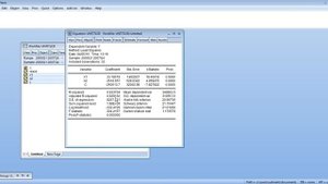 EViews. Урок 1. Построение модели множественной регрессии.