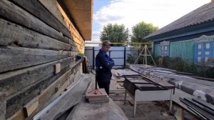 Летняя кухня или мангальная зона или просто навес, обзор, закончили стройку ??