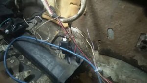 Снятие печки  Газ 24