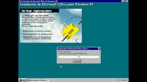 Instalación de Microsoft Office 95 Professional (en Español) - Tutorial