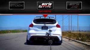 Borla Exhaust for 2016-2018 Ford Focus RS [Exhaust System Sounds]