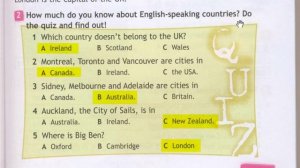 SPOTLIGHT 4 учебник страница 21