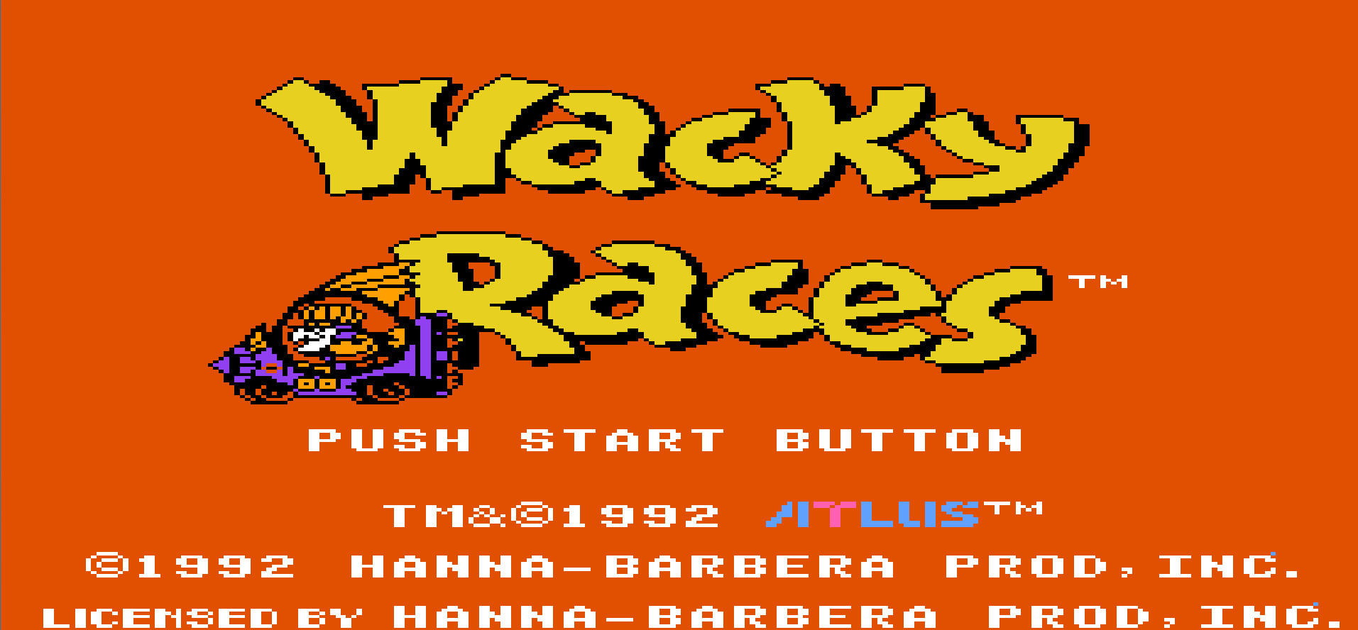 РЕТРО ИГРЫ | Денди | Wacky Races