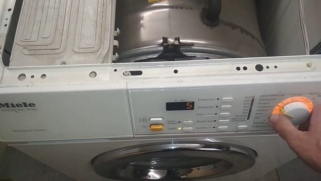 Разборка Miele W986. смотреть онлайн