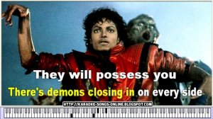 Karaoke songs online | Michael Jackson | Thriller 