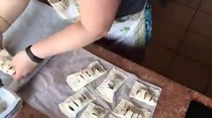 СЛОЙКИ со сливой  ОЧЕНЬ ВКУСНО  от Irina ja