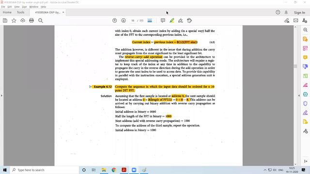 21. DSP Archit. & Algor.-Bit reversed addressing,Address Generation Unit,Speed Issues & Interfacing смотреть онлайн