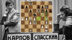 Б.Спасский - А.Карпов: ЗАТМЕНИЕ... как такое могло случиться?? Шахматы.