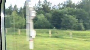 Из Москвы в Санкт Петербург на Сапсане? Из окна поезда