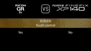 Ricoh GR IIIx vs. Fujifilm FINEPIX XP140: A Comparison of Specifications