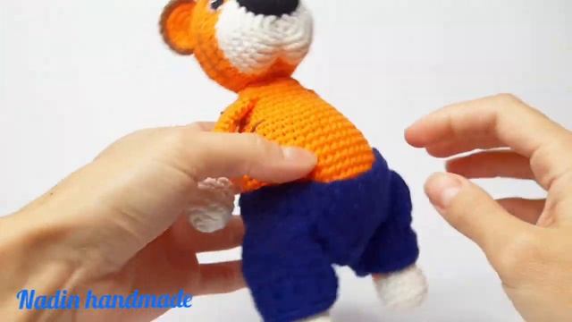Тигр крючком. Тигренок крючком. Символ 2022 крючком #тигркрючком #вязаныйтигренок #crochettiger