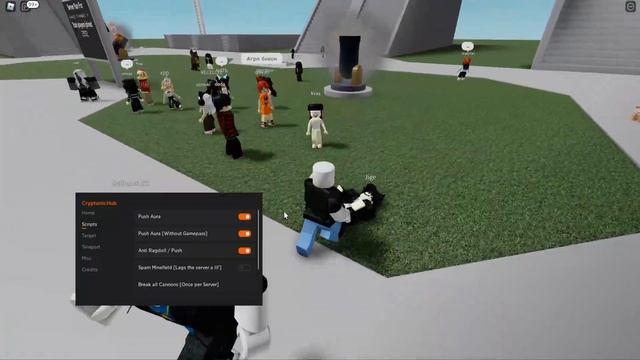 Ragdoll Engine Script - (Push Aura, Anti Ragdoll, Teleports & more) смотреть онлайн