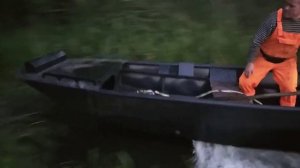 мотор болотоход с гибким валом 17 л с ,лодка ПНД
